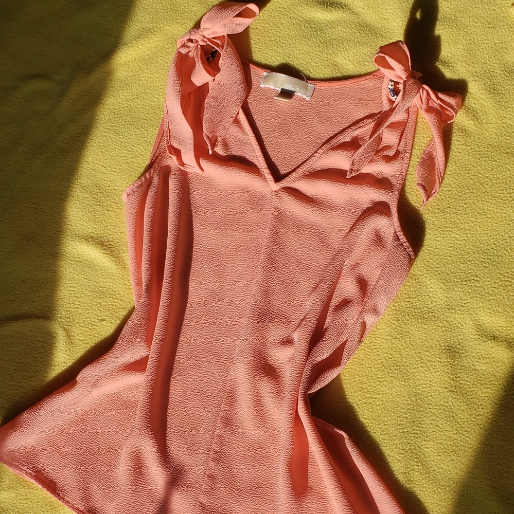 Michael kors Peach tank blouse